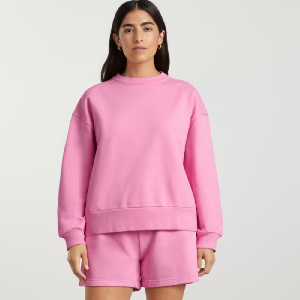 Pink Everlane Sweatshirt
